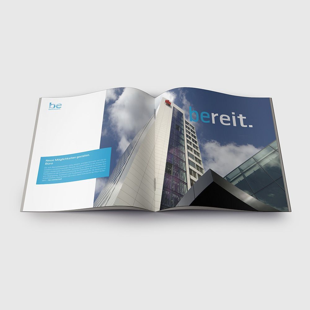 benchmark Real Estate Broschüre offen
