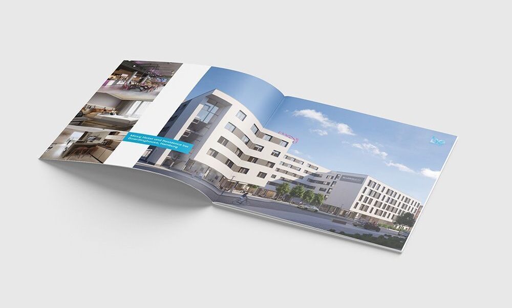 benchmark Real Estate Broschüre offen