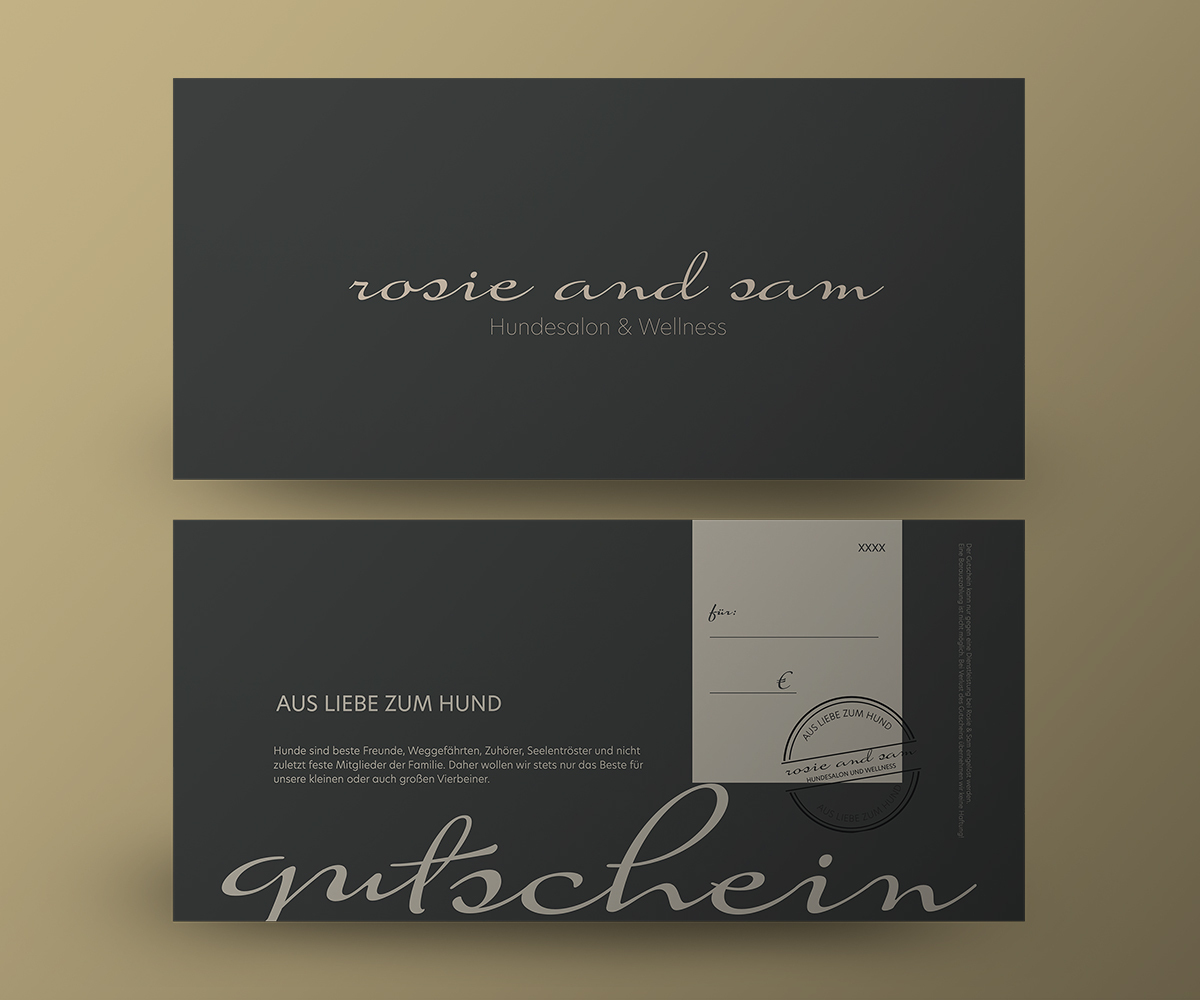 Luxus Hundesalon Gutschein