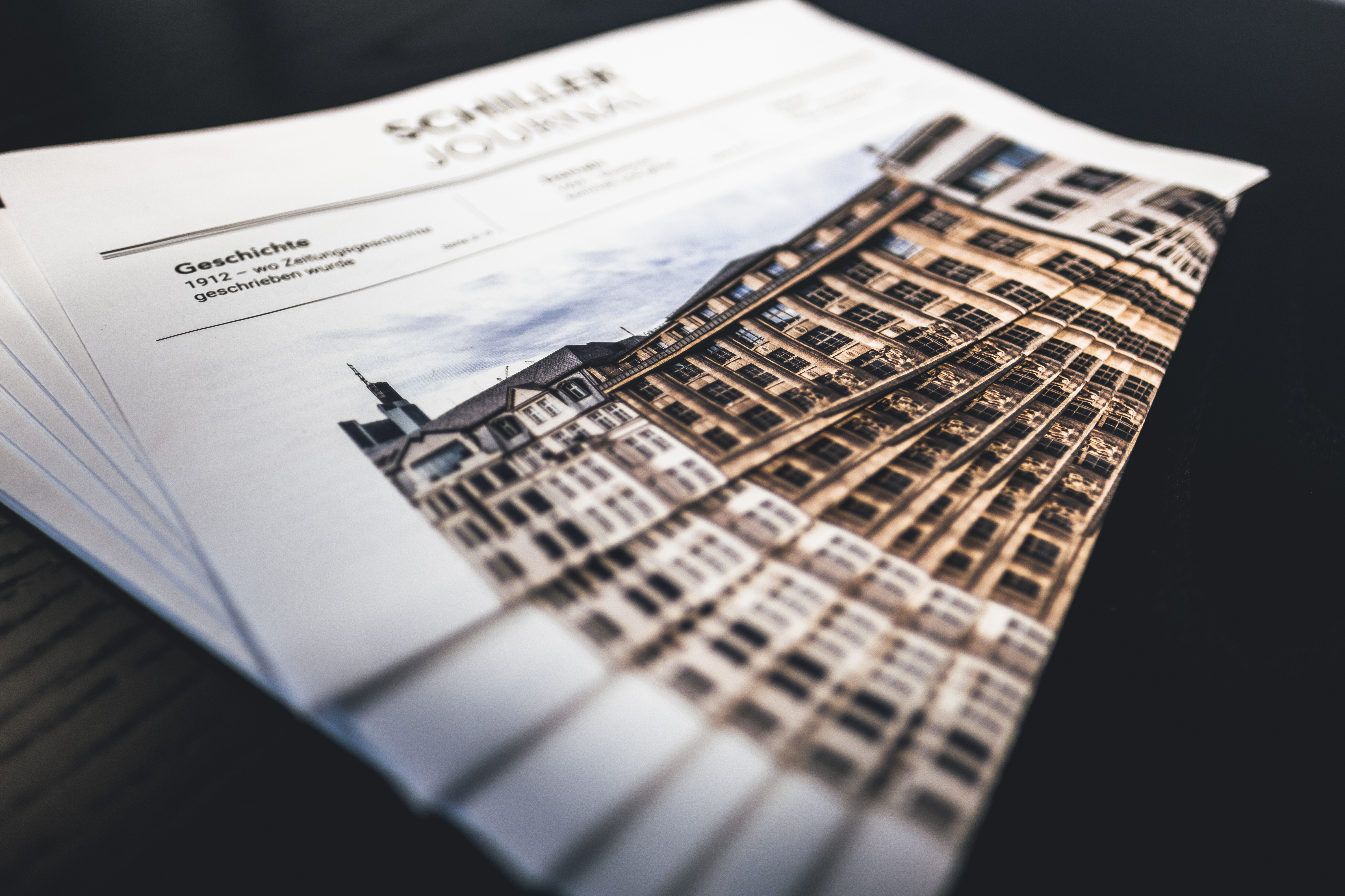 Exposee im Zeitungslook